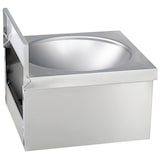 thumbnail of Handwaschbecken eckige Form ohne Mischbatterie BxTxH 40x40x23,5cm