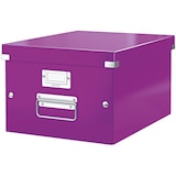 thumbnail of Ablagebox Click & Store A4 violett Packung mit 6 Stück