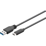 thumbnail of USB-Kabel SuperSpeed 67890 USB 3.0 1m A/C schwarz