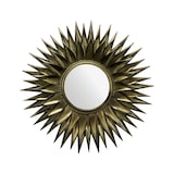 thumbnail of Wandspiegel Sonne 74 cm Metall Design Hängespiegel Messing Antik, Eisen Dekospiegel Rund, Spiegel Wand Groß, Flurspiegel Garderobenspiegel