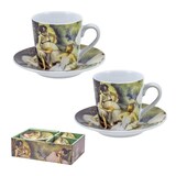 thumbnail of JAVIER Bailarinas - Juego de 2 Tazas para Café con Platos en Caja de Regalo