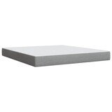 thumbnail of vidaXL Boxspringbett mit Matratze Hellgrau 180x200 cm Stoff