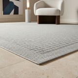 thumbnail of Küchenteppich Uni Robust Waschbar Strapazierfähig Terrasse Garten Grau 140x200 cm OEKO-TEX Schadstoffgeprüft – ORIANA von Kadima Design