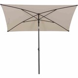 thumbnail of City Mittelstockschirm anthrazit/natur 140x210cm