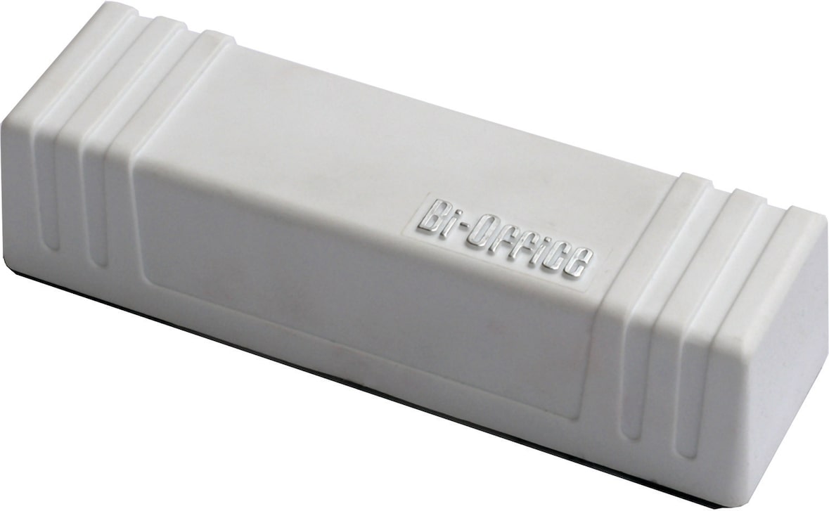 Bi-Office Professional limpador de quadro magnético com almofadas de feltro de substituição