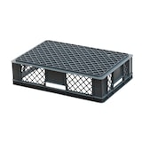 thumbnail of 9 Stück Bäckerkisten 600 x 400 x 150 mm + 1 Transportroller Typ C in Grau