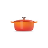 thumbnail of Le Creuset Signature Roaster round 20cm oven red (21177200902430)