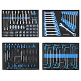 thumbnail of Silverstahl 266-delige Stevige Gereedschapswagen met 7 Laden met Gereedschap – Afsluitbaar –  Werkplaatswagen