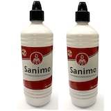thumbnail of 2x 1000ml Sanimo Handdesinfektionsmittel - anwendungsfertig - nach Rezept der WHO Desinfektionsmittel Hände Nachfüllflasche