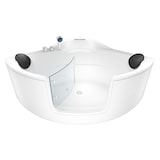 thumbnail of Pool Badewanne Eckwanne Wanne S60-EH 140x140cm mit Tür Walk-in-Pool
