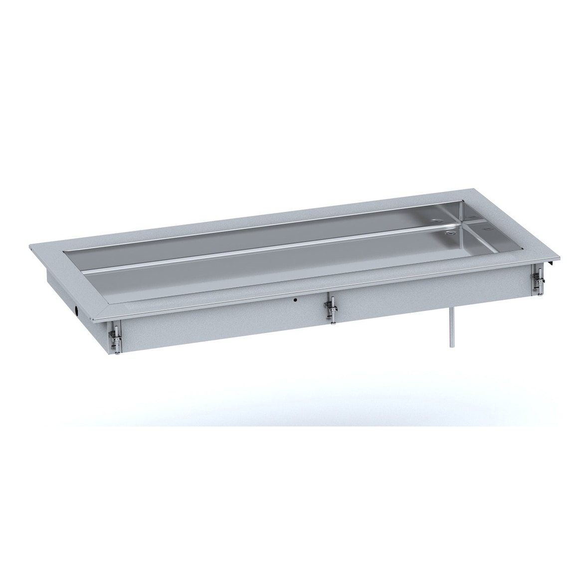 Chefgastro Einbau Crushed Ice Wanne 4/1 BxTxH 1440x720x122mm