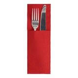 thumbnail of 50 Servietten `ROYAL Collection` 48 cm x 30 cm bordeaux mit Besteckfalz