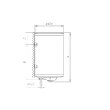 thumbnail of Gorenje Boiler TGR50 N/D 50 Liter, Warmwasserbereiter, DRUCKFEST Thermostat ECO
