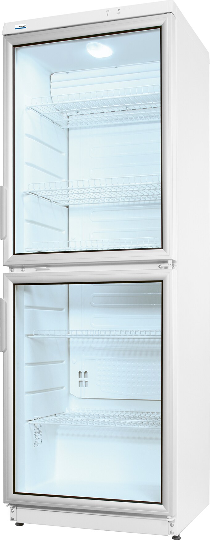 NORDCAP COOL-LINE Kühlschrank CD 350-2 LED, 350 Liter, weiß