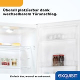 thumbnail of Exquisit Kühl-Gefrierkombination, 262 Liter, Alarm-Funktion, 4 Glasablagen, 3 Gefrierschubladen, 4-Sterne-Gefrierfach, KGC265-70-040D weiss