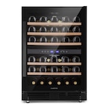 thumbnail of Klarstein Vinovilla 50 Duo Zweizonen-Weinkühlschrank 53l 17 Fl. 3-Farben Glastür Schwarz