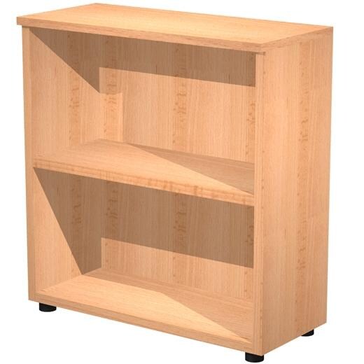 Estante de madeira baixa Presto - Venere faia 80X35X72.