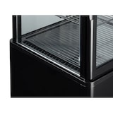 thumbnail of Vitrina bebidas y pastelería doble temperatura 68 litros 4 caras cristal negra +2/+10 °C – +30/+90 °C 44,7x40x89,4h cm