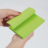 thumbnail of Haftnotizen Papier 70g farbl. sort. 75x125mm 6 Blocks