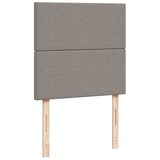 thumbnail of vidaXL Boxspringbett mit Matratze Taupe 80x200 cm Stoff