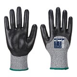 thumbnail of Portwest - Gants anti-coupures de niveau D avec enduit mousse nitrile 3 quarts Noir Taille 9