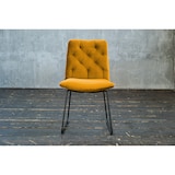 thumbnail of KAWOLA Stuhl NEW CHARME Esszimmerstuhl Velvet curry