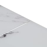 thumbnail of vidaXL Couchtisch Silbern Edelstahl und Hartglas