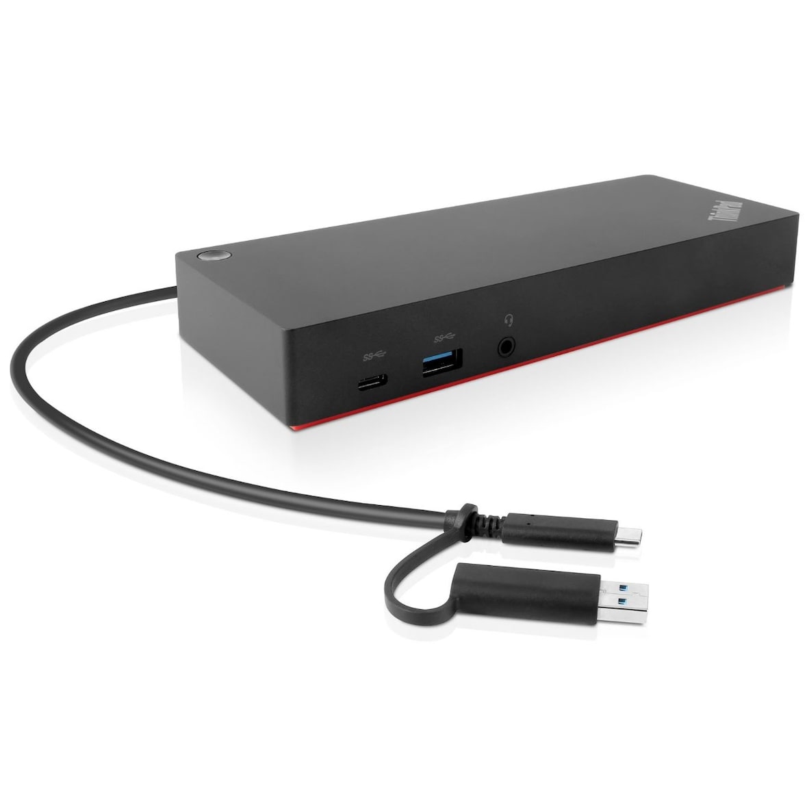 Lenovo ThinkPad Hybrid USB-C Dock con USB A para E480, E580, etc. (40AF0135EU)
