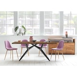 thumbnail of SIT Möbel Esszimmertisch 240 cm aus Teak | Platte 50 mm natur | Metallgestell antikschwarz | B 240 x T 100 x H 73,5 cm | 15544-11 | Serie TABLES & CO