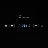 thumbnail of Inselhaube Dunstabzugshaube 40cm Edelstahl schwarzes Glas SensorTouch Bedienung