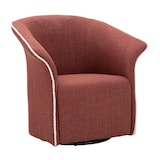 thumbnail of Mauro Ferretti - poltrona girevole siena bordeaux cm 83,5x66x80 (seduta altezza cm 42) - 142866000B
