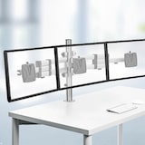 thumbnail of Novus Mehrplatzset TSS Trio Monitor Tischhalterung für 3 Monitore (220+0300+000)