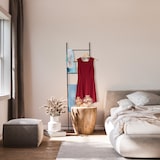 thumbnail of Relaxdays Handtuchleiter Metall, 6 Sprossen, Wäscheleiter Handtücher, Kleidung, HBT: 171x45,5x10 cm, Bad Leiter, schwarz