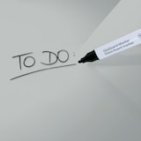 thumbnail of Sigel GL203 Glas-Whiteboard / große Glasmagnettafel Artverum, 100x100 cm, grau