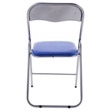 thumbnail of Set De 4 Sillas Plegables Felix Azul/plateado