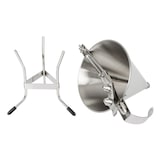 thumbnail of Entonnoir inox à piston automatique 1,5L - DE BUYER