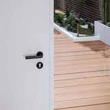 thumbnail of Innentür Türbeschlag Schwarz Edelstahl - Türdrücker Rosettengarnitur PZ