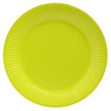 thumbnail of ProNappe - Piatti di carta "zero plastica", rotondo Ø 23cm - Colore verde kiwi - 500 pezzi