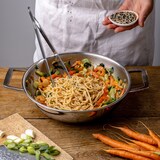 thumbnail of Wok en inox à 2 anses fixes  Ø28cm