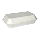 thumbnail of 4 X 100 Allzweckboxen mit Klappdeckeln, EPS 1800 ml 7,5 cm x 24 cm x 13,3 cm weiss