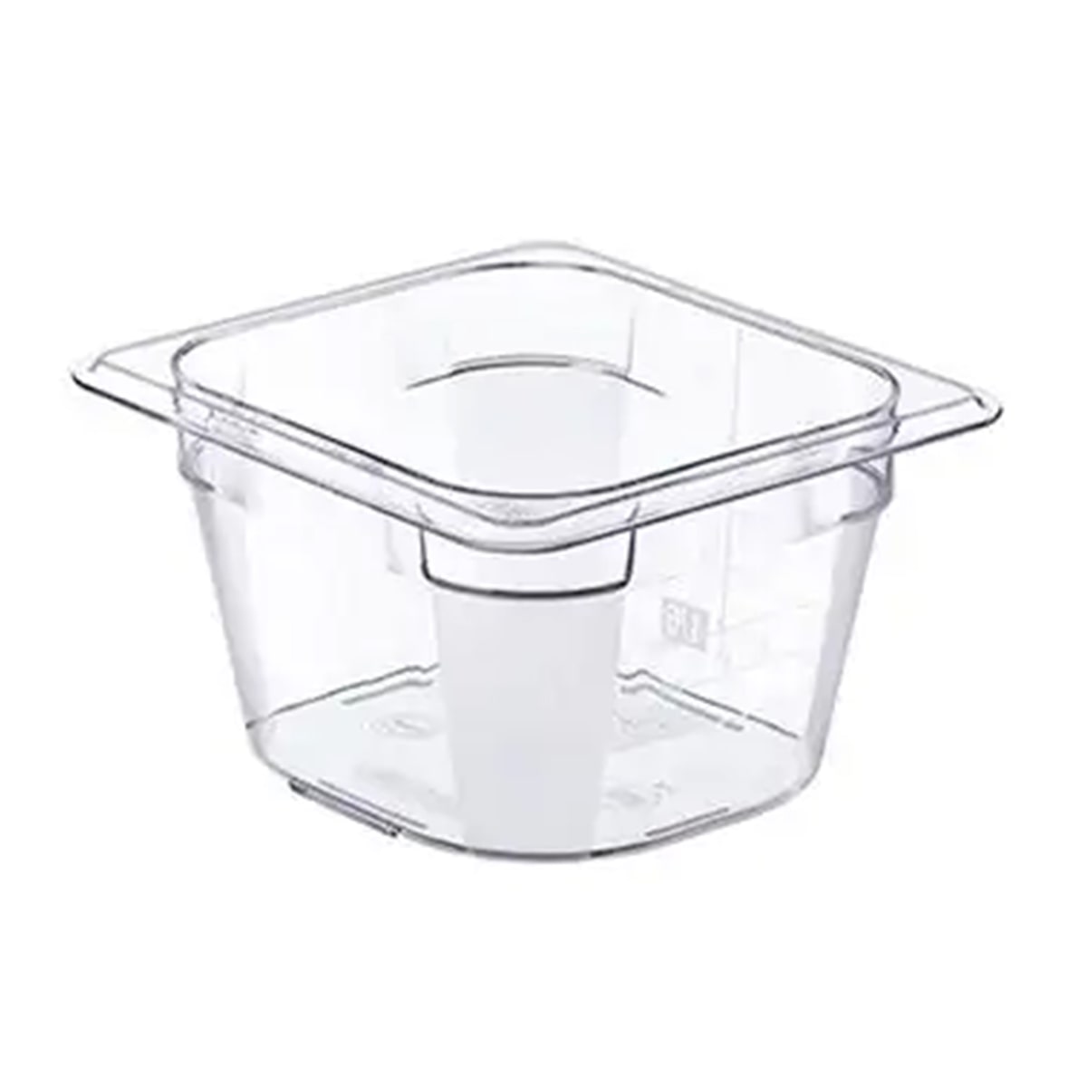 Contenitore in Policarbonato Araven GastroNorm Basic GN 1/6 - 1.6 Litri - cm 17.6X16.2X10h