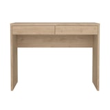 thumbnail of WellHome - Mesa de Escritorio con 2 cajones en color Roble 101 x 40 x 77 cm - Júcar Oak
