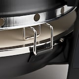 thumbnail of Horno eléctrico para pizza G3 Ferrari Napoletana negro G1003210, hasta 400 °C con 2.ª piedra para gratinar / Pizza en 3 min, 1200 W