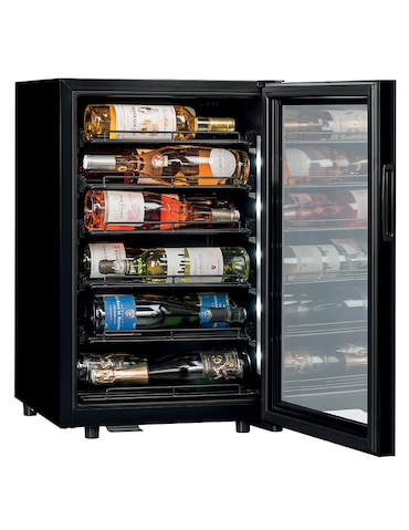 LA SOMMELIERE Cantinetta di servizio per 22 bottiglie,  porta in vetro trattato anti-UV