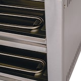thumbnail of Romux® Horno de Pizza Compacto Doble Eléctrico de 1+1 Pizza de 30 cm Sobremesa en acero inox con Calentamiento Rápido | Temperatura 350°C - 3200 W
