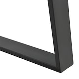 thumbnail of Helloshop26 - Lot de 2 pieds de table meuble diy 75 x 72 cm noir mat 03_0008095