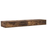 thumbnail of vidaXL Bedlades Gerookt eiken 160 x 36,5 x 16,5 cm Bewerkt hout