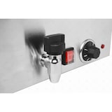 thumbnail of Baño María con grifo de vaciado, acero inoxidable, rango de temperatura 30 a 90°C, plata, tamaño GN1/1 150mm, 20 litros 10275 Vaiotec