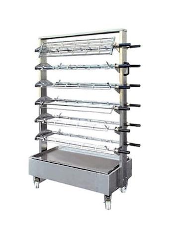 Chariot porte-broches pour 12 broches | Mcm espagne - 12CE