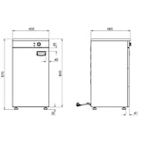 thumbnail of Combisteel Teller Wärmeschrank 1 Tür 450 Mm Mit Belüftung